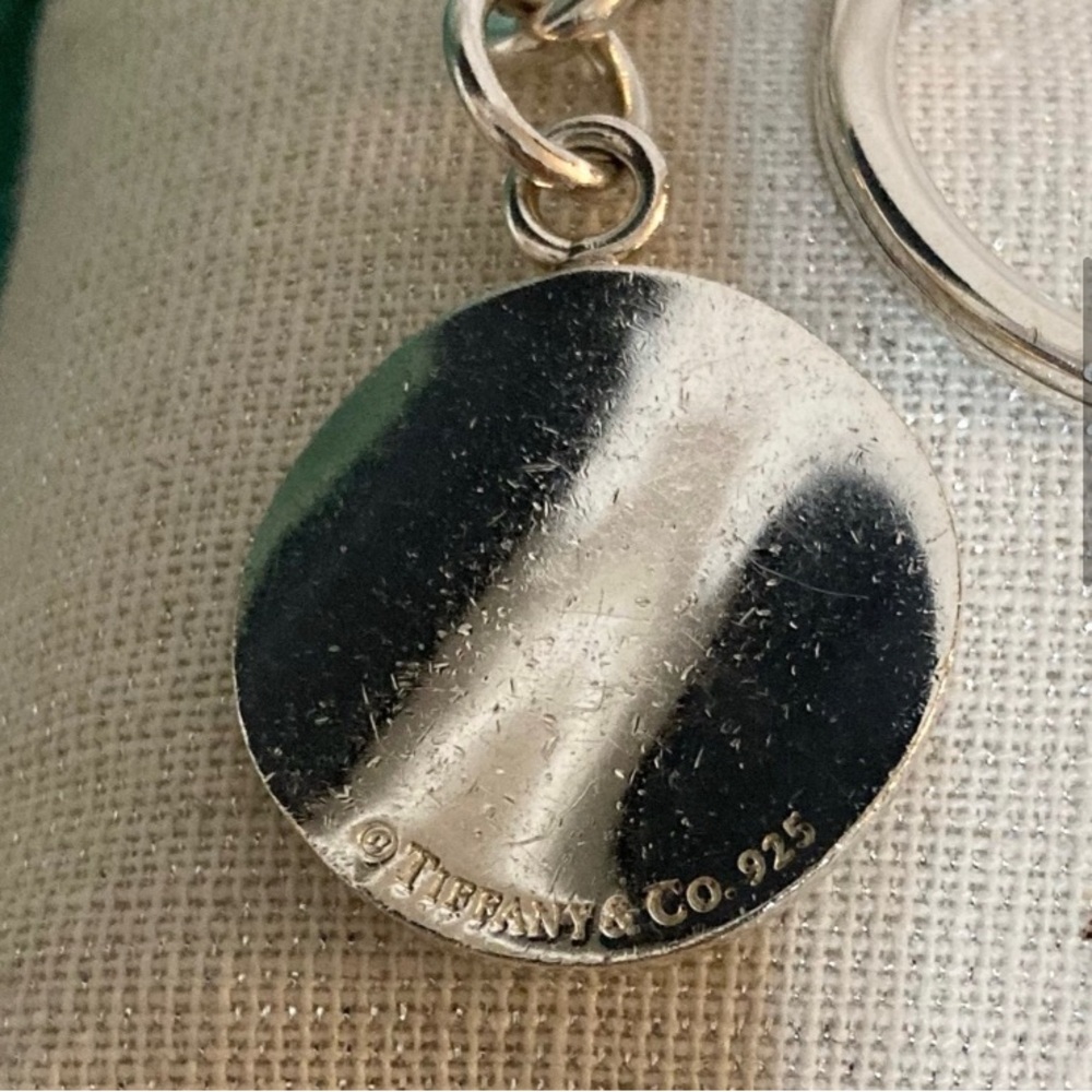 RARE Tiffany & Co. Notes Keychain Vintage Sterling Silver Keyring - Picture 3 of 4
